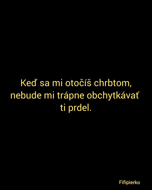 Nebude mi trápne